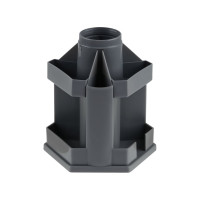 Настольная подставка Стамм Maxi Desk, вращающаяся, серый ОР201