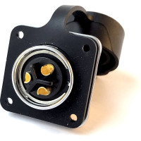 3-полюсный водостойкий разъём TTAF Elektronik IP67 500V 20A TT20-03F-PE-01-001