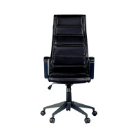 Кресло руководителя Helmi HL-E40 Blockchain, ткань черная 297333