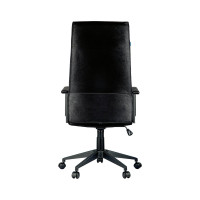 Кресло руководителя Helmi HL-E40 Blockchain, ткань черная 297333