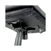 Кресло руководителя Helmi HL-E40 Blockchain, ткань черная 297333