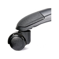 Игровое кресло Helmi HL-S03 Drift, экокожа черная/коричневая, вставка ткань оранжевая 274808