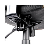 Игровое кресло Helmi HL-S03 Drift, экокожа черная/коричневая, вставка ткань оранжевая 274808