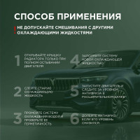 Зеленый антифриз WOG G11 10 кг WGC0105