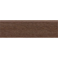 Плинтус напольный ударопрочный влагостойкий (тик; 80Х13Х2400 мм) Decor-Dizayn 706-82SH