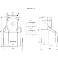 Педаль-выключатель Emas с защитной крышкой 250 В, 4 А. PDKA11GX10