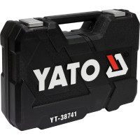 Набор головок с трещоткой YATO 1/2'', 25пр YT-38741