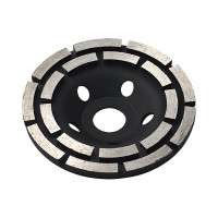 Чашка алмазная зачистная двухрядная (115x22.2 мм) KROTEC 3801021