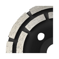 Чашка алмазная зачистная двухрядная (115x22.2 мм) KROTEC 3801021