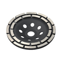 Чашка алмазная зачистная двухрядная (150x22.2 мм) KROTEC 3801023