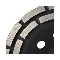 Чашка алмазная зачистная двухрядная (150x22.2 мм) KROTEC 3801023