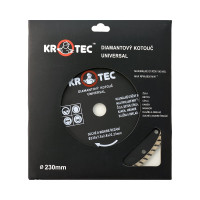 Диск алмазный универсальный (230x22.2 мм) KROTEC 5606020