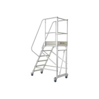 Вышка - стремянка MEGAL разборная на колесах (150 кг) - ВС-1.8 211518