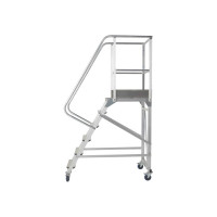 Вышка - стремянка MEGAL разборная на колесах (150 кг) - ВС-1.8 211518