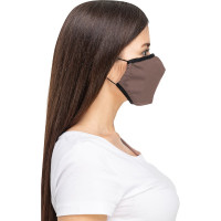 Полумаска RINIDI Silver Nano Royal Brown Silver, 4-х слойная FPP-15 Nano-Brown