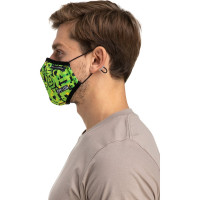 Полумаска RINIDI Silver Nano Невидимка Зеленая, 4-х слойная FPP-15 невид-зел-Nano