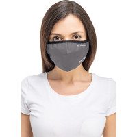 Полумаска RINIDI Silver Nano Royal Grey Silver, 4-х слойная FPP-15 Nano-grey