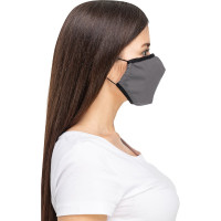 Полумаска RINIDI Silver Nano Royal Grey Silver, 4-х слойная FPP-15 Nano-grey