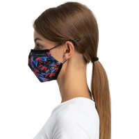 Полумаска RINIDI Silver Nano Зазеркалье-1 Артемия Лебедева, 4-х слойная FPP-15 Зазеркалье-Nano