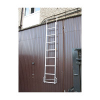 Навесная лестница с крюками MEGAL ЛНАак-1.8 (450) 312018