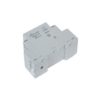 Модульный контактор Finder 2но+2нз, контакта 25а, = 120в Ac/Dc, - Agsno2, механич. индик, 223401204620