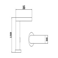 Сенсорный смеситель Savol S-GY8887W