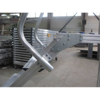 Лестница MEGAL подмости ЛП-0,6 с двумя поручнями 051802