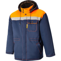 Утепленный костюм СОЮЗСПЕЦОДЕЖДА КОММУНАЛЬЩИК НЬЮ темно-синий/оранжевый, р. 52-54, рост 170-176 2000000124551