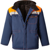 Утепленный костюм СОЮЗСПЕЦОДЕЖДА КОММУНАЛЬЩИК НЬЮ темно-синий/оранжевый, р. 52-54, рост 170-176 2000000124551