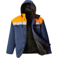 Утепленный костюм СОЮЗСПЕЦОДЕЖДА КОММУНАЛЬЩИК НЬЮ темно-синий/оранжевый, р. 52-54, рост 170-176 2000000124551