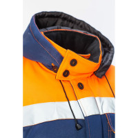 Утепленный костюм СОЮЗСПЕЦОДЕЖДА КОММУНАЛЬЩИК НЬЮ темно-синий/оранжевый, р. 52-54, рост 170-176 2000000124551