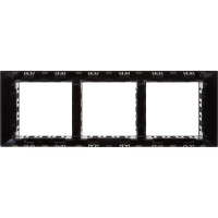 Рамка-суппорт DKC 6 модуля Avanti для In-liner Front черная 4402916