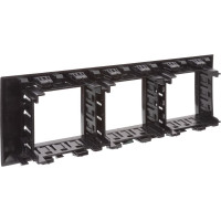 Рамка-суппорт DKC 6 модуля Avanti для In-liner Front черная 4402916