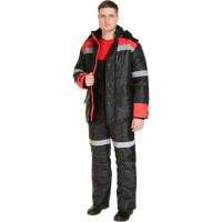 Костюм СОЮЗСПЕЦОДЕЖДА VeyGar-2, черный/красный, р. 48-50, рост 170-176 2200000061973