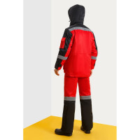 Утепленный костюм СОЮЗСПЕЦОДЕЖДА Хельсинки, красный/черный, р. 48-50, рост 182-188 480023901025