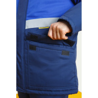 Утепленный костюм СОЮЗСПЕЦОДЕЖДА СОЮЗСПЕЦ, темно-синий/васильковый, р. 56-58, рост 170-176 2000000119878