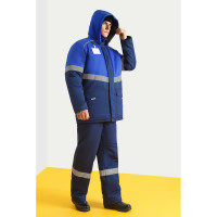 Утепленный костюм СОЮЗСПЕЦОДЕЖДА СОЮЗСПЕЦ, темно-синий/васильковый, р. 56-58, рост 170-176 2000000119878