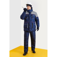 Утепленный костюм СОЮЗСПЕЦОДЕЖДА Арктика, синий/серый, р. 52-54, рост 170-176 2000000018805
