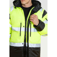 Утепленный костюм СОЮЗСПЕЦОДЕЖДА ПРЕМИУМ, черный/лимонный, р. 44-46, рост 170-176 2000000061597