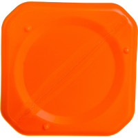 MEIHO Коробка рыболов. для наживки Versus LIQUID PACK VS-L425 Orange 80х80х44 VS-L425-O