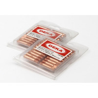 Наконечники контактные (100 шт; М6х25 мм; 0.6 мм; медь) DEKA СТ000001799