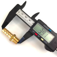 Штуцер Профитт латунный пневмо 1/4" НР х 10 мм, 10 шт 9276621