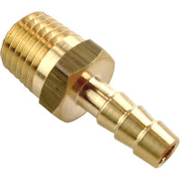 Штуцер Профитт латунный пневмо 1/4" НР х 6 мм, 10 шт 9276584