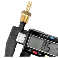 Штуцер Профитт латунный пневмо 1/4" НР х 6 мм, 10 шт 9276584