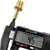 Штуцер Профитт латунный пневмо 1/4" НР х 6 мм, 10 шт 9276584