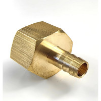Штуцер латунный пневмо 1/2" ВР х 8 мм, 10 шт Профитт 9276546