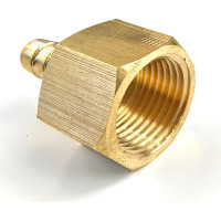 Штуцер латунный пневмо 1/2" ВР х 8 мм, 10 шт Профитт 9276546