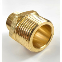 Ниппель латунный переходной пневмо 3/4 НР - 1/2 НР, 10 шт Профитт 9276331