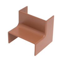 Внутренний угол DKC AIM 40x17, коричневый 00395B