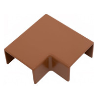 Угол DKC APM 25x17 плоский, коричневый 00415B